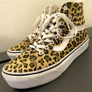 Vans Platform Filmore Leopard HiTops